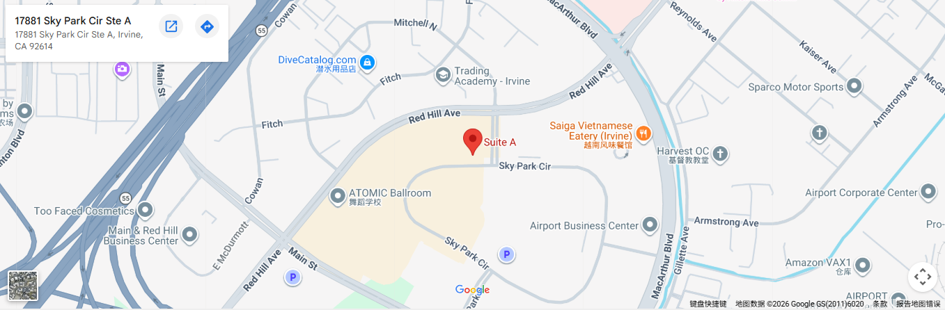 Location, 17881 Sky Park Cir Ste A, Irvine, CA 92614 Location, 17881 Sky Park Cir Ste A, Irvine, CA 92614